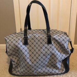 Ralph Lauren Gray/Black Oversize Bag